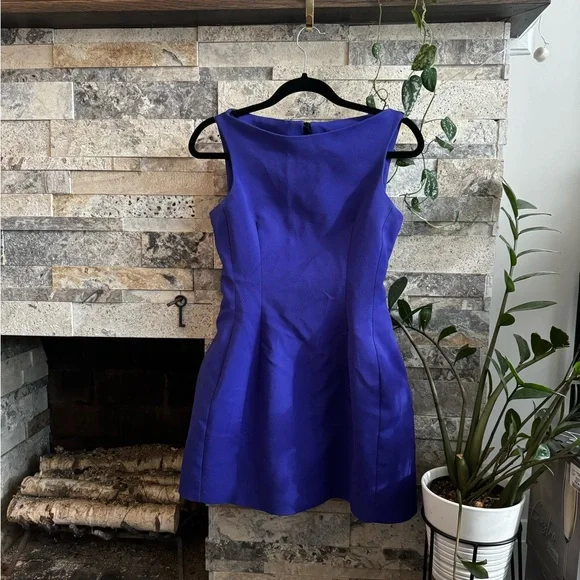 Zara woman small purple dress - Picture 3 of 4
